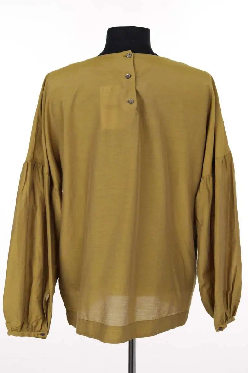 Blouse Momoni Kaki en Viscose