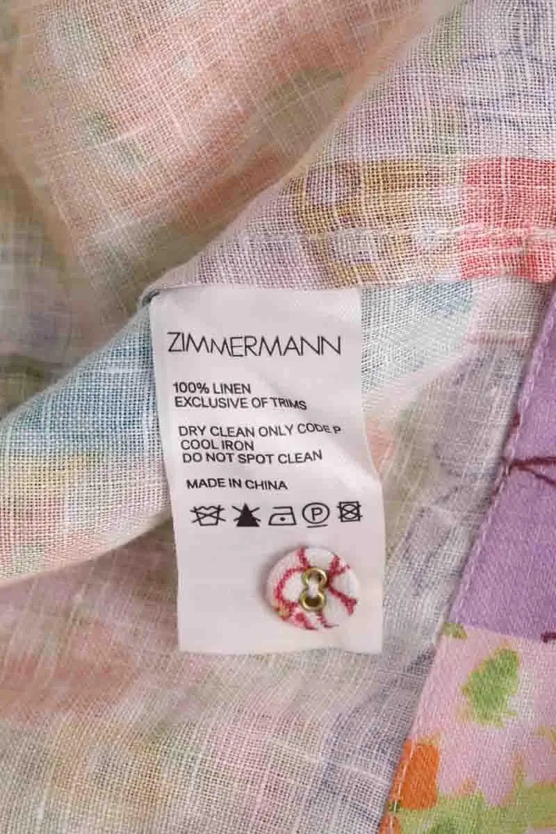 Blouse Zimmermann Multicolore en Lin