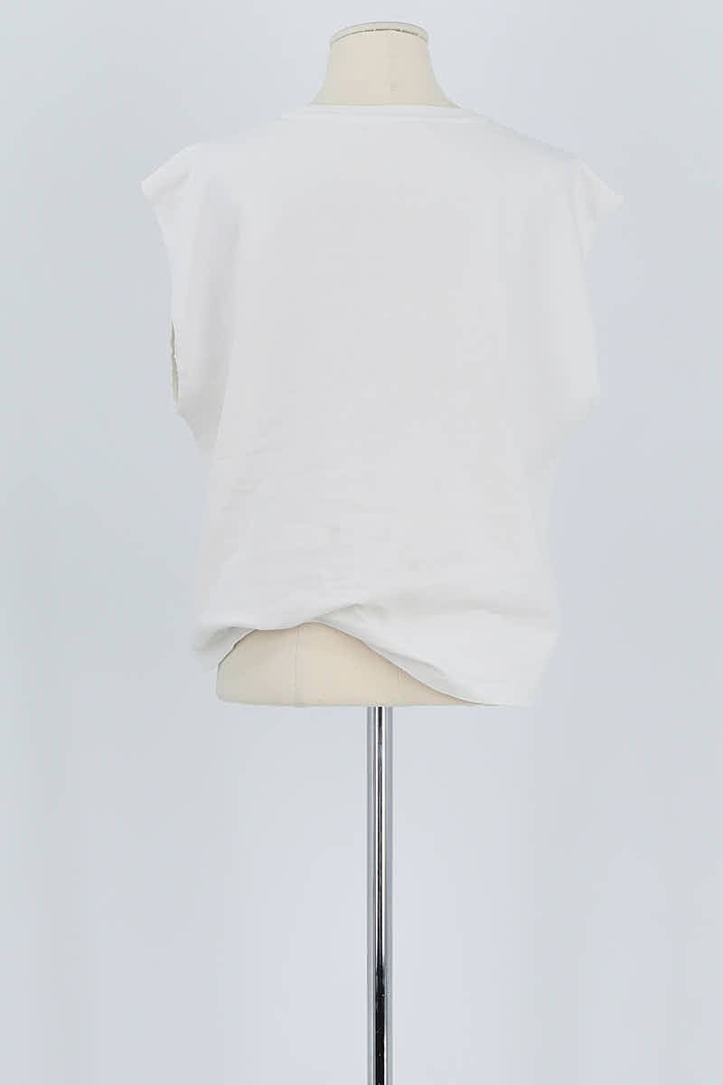 Top sans manche Sessun  Blanc