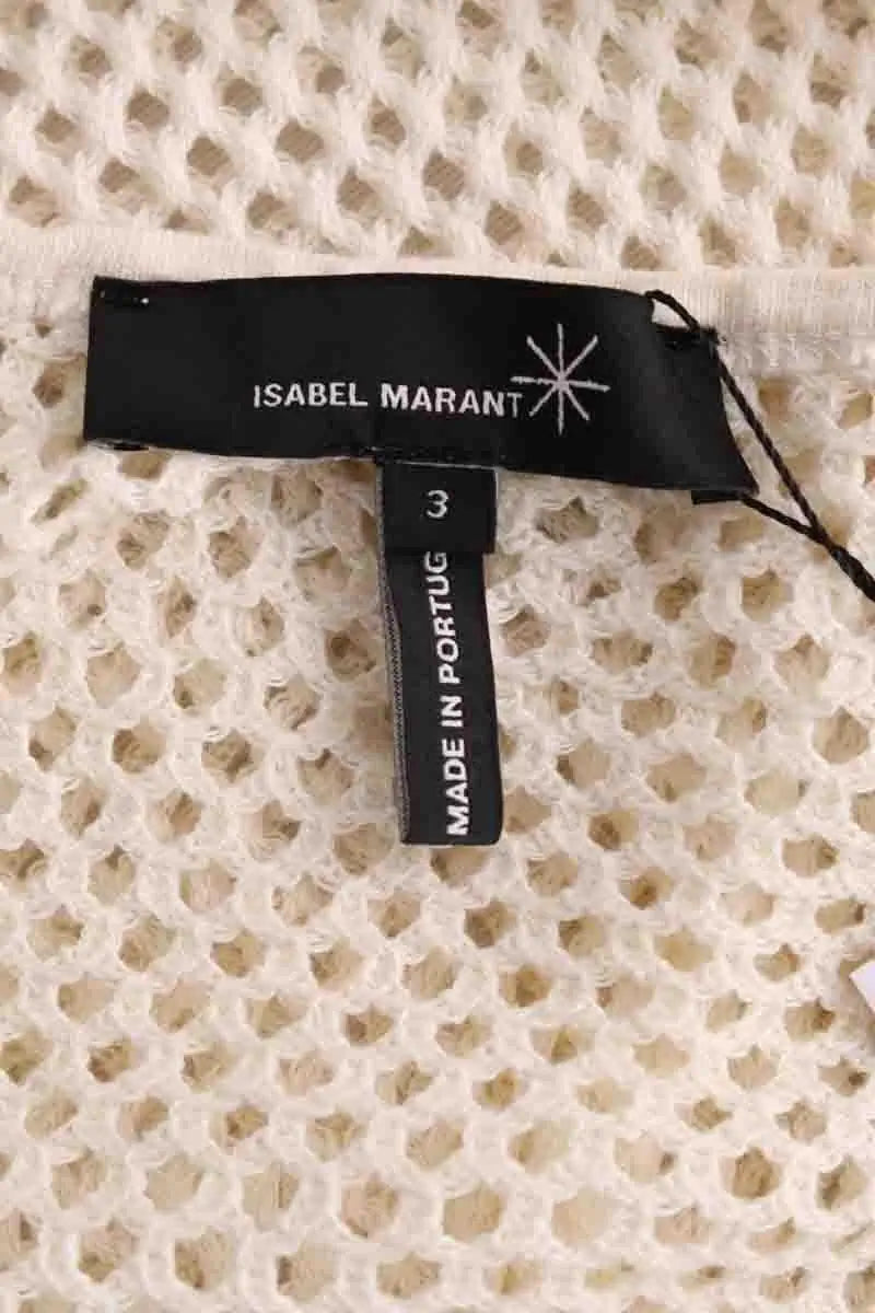 Pull Isabel Marant Beige en Coton