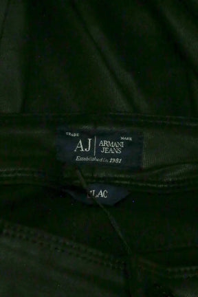 Pantalon slim Armani Jeans Noir en Synthétique