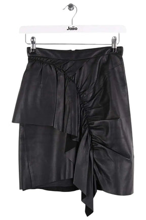 Jupe Isabel Marant Noir en Cuir, taille XS - Seconde Main