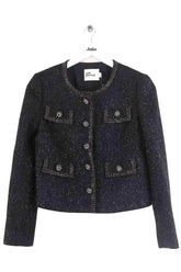 Veste Self-Portrait Noir en Laine, taille XS - Seconde Main