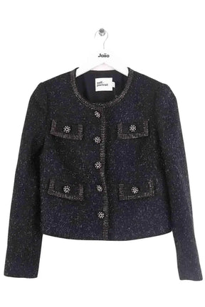 Veste Self-Portrait Noir en Laine, taille XS - Seconde Main