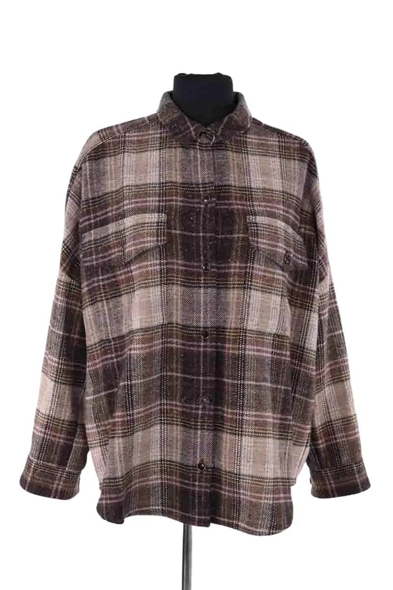 Chemise Sessun Marron en Synthétique, taille S - Seconde Main