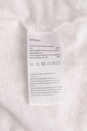 T-shirt Gerard Darel Blanc en Lin