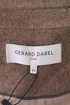 Manteau Gerard Darel Beige en Laine