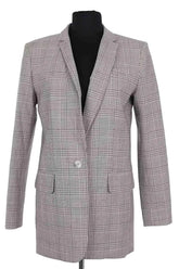 Blazer Michael Kors Gris en Laine, taille S - Seconde Main