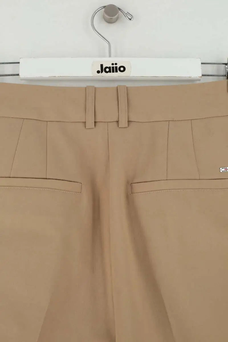 Pantalon Tommy Hilfiger Beige en Synthétique