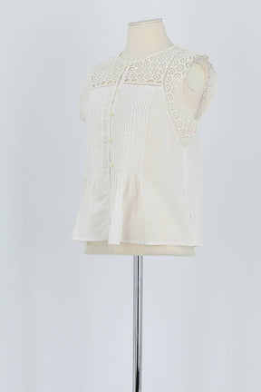 Top sans manche Levi's  Blanc
