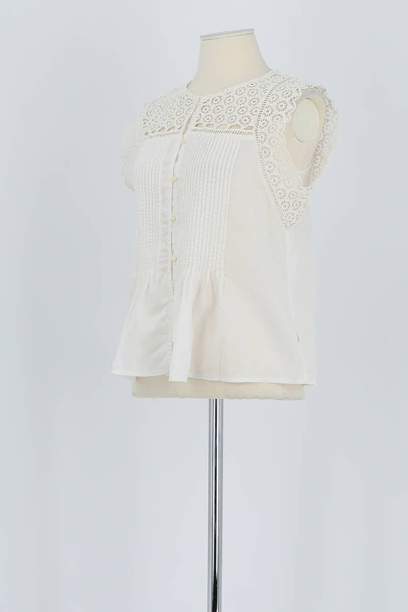 Top sans manche Levi's  Blanc