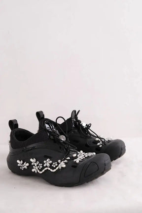 Sabots Simone Rocha Noir en Tissu