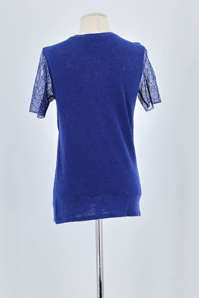 T-shirt Sandro  Bleu