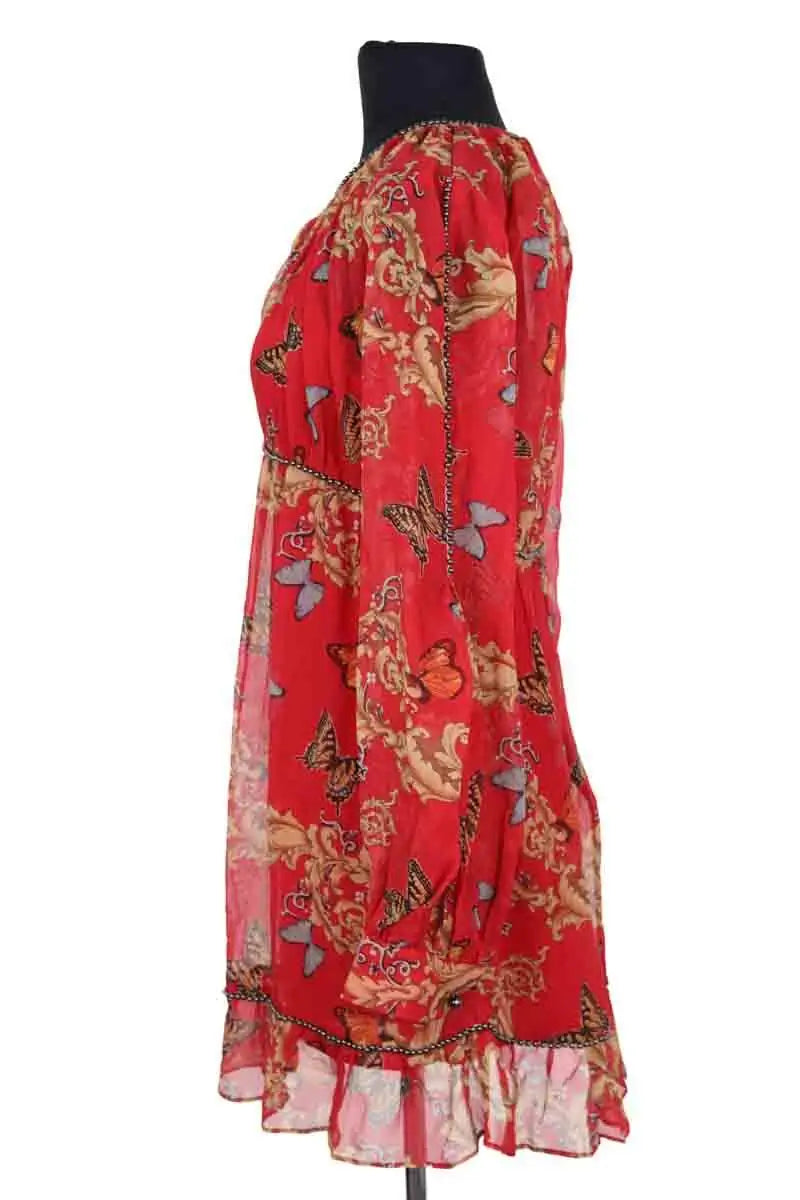 Robe The Kooples Rouge en Synthétique