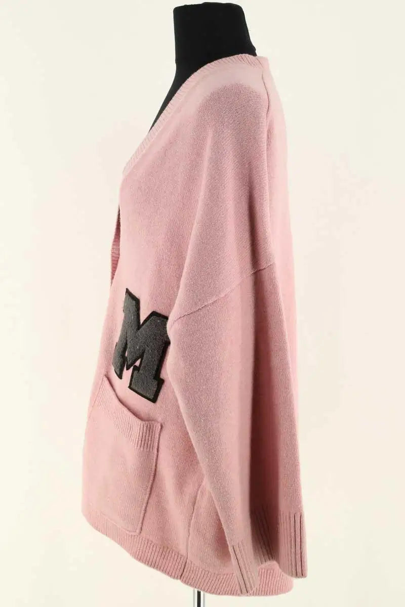 Cardigan Maje Rose en Laine