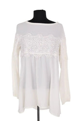 Blouse Marella Ecru en Synthétique, taille XS - Seconde Main