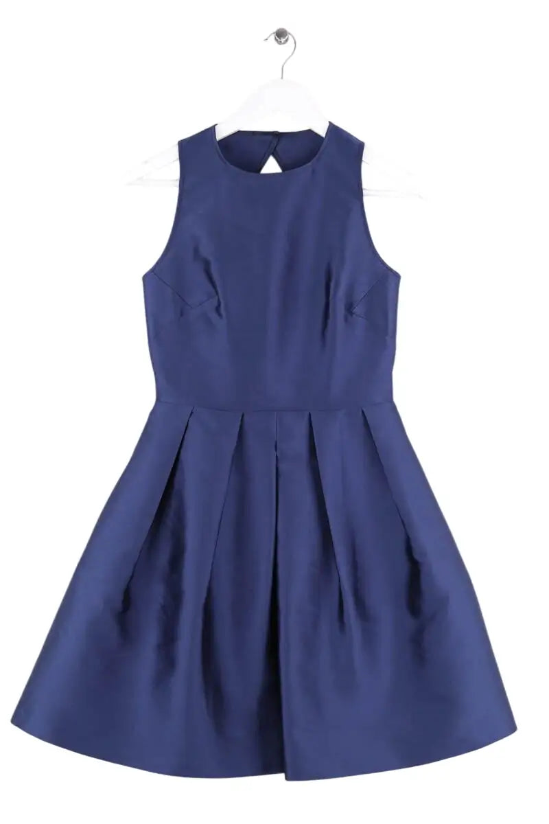 Robe Tara Jarmon Marine en Synthétique, taille S - Seconde Main