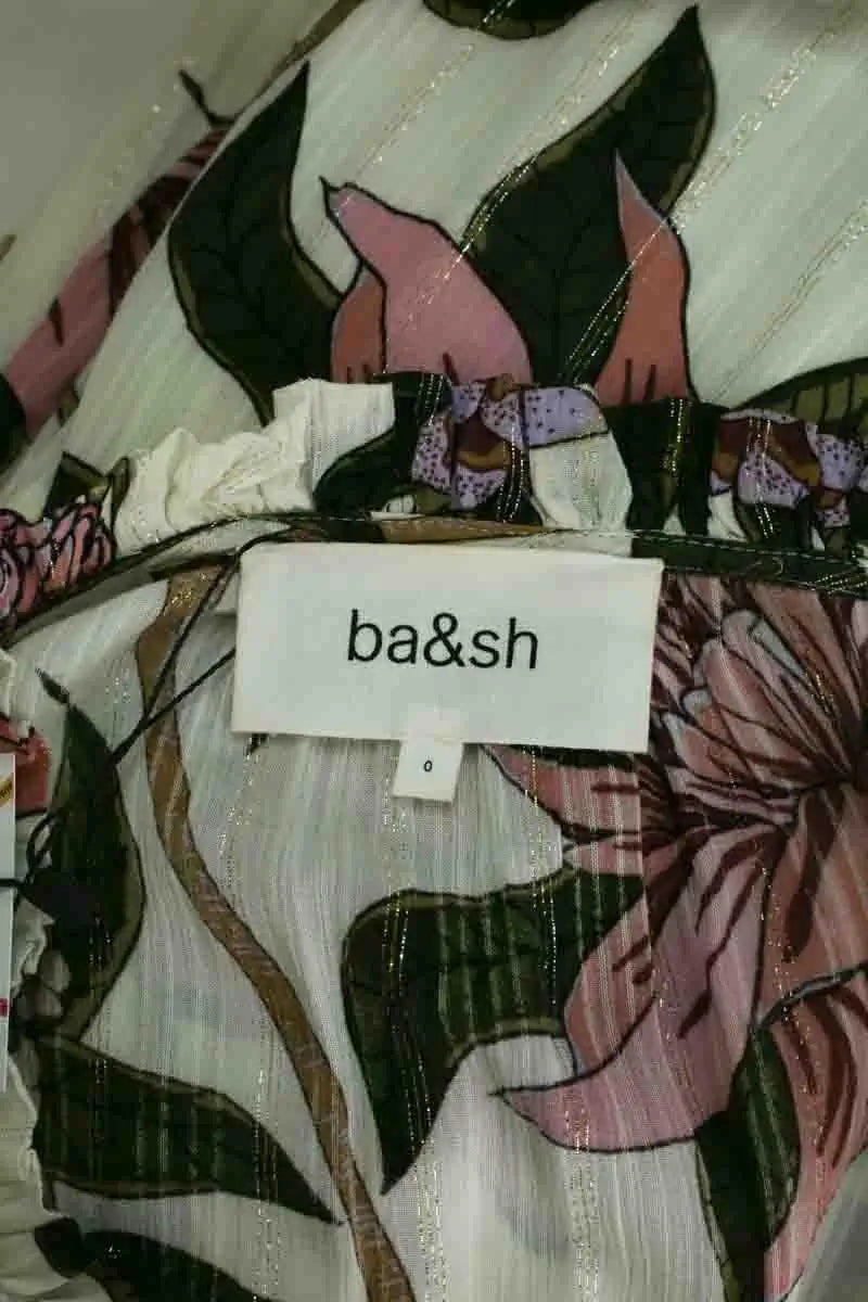 Robe Ba&Sh Blanc en Viscose