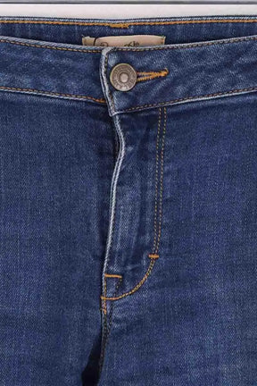 Jean droit Belair Bleu en Coton