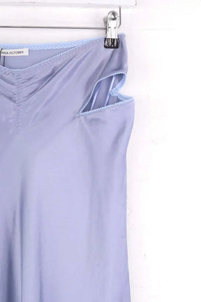 Jupe Anna October Bleu en Synthétique