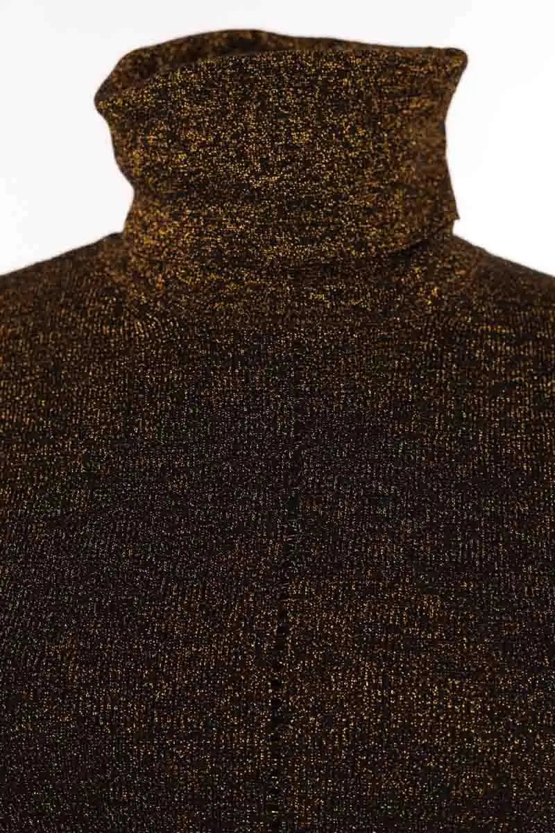 Blouse Saint Laurent Doré en Synthétique