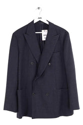 Veste Hermès Anthracite en Laine, taille XXXL - Seconde Main