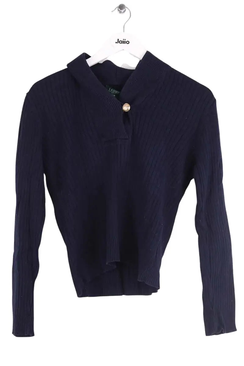 Pull Ralph Lauren Marine en Coton, taille M - Seconde Main