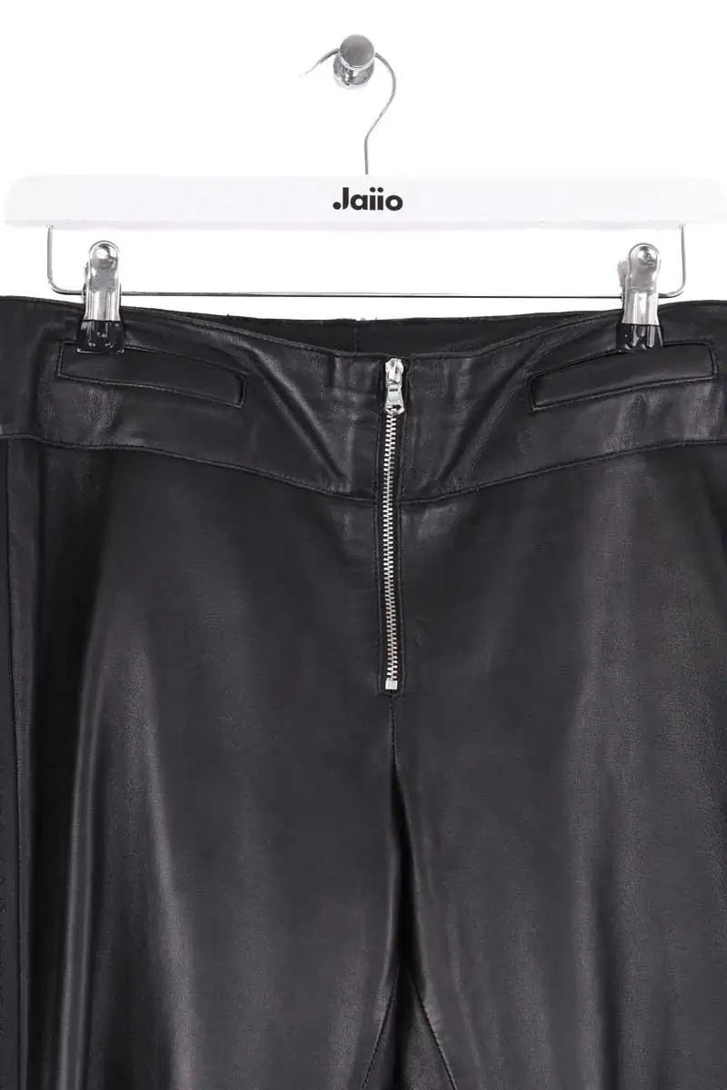 Pantalon Emporio Armani Noir en Cuir