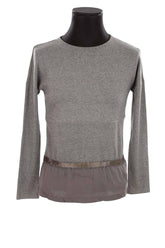 Top Fabiana Filippi  Gris