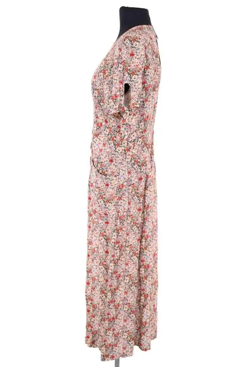 Robe Rouje Rose en Viscose