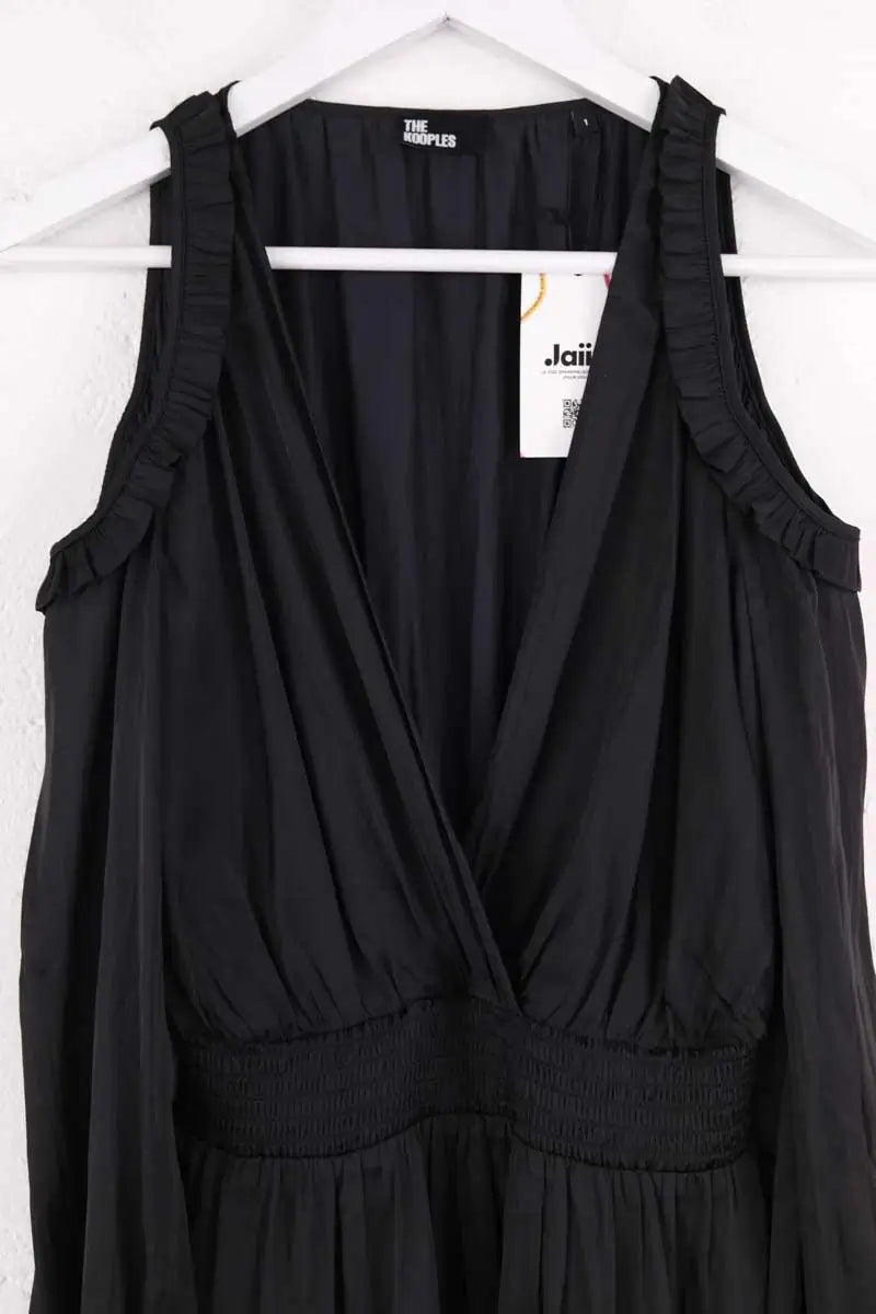 Robe The Kooples Noir en Synthétique
