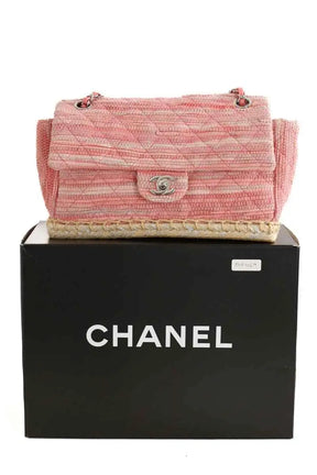 Sac porté épaule Chanel Timeless/Classique Rose