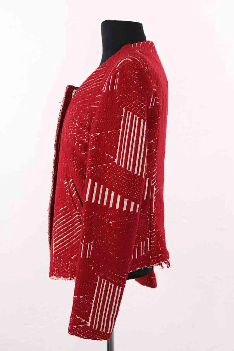 Veste Iro Rouge en Synthétique