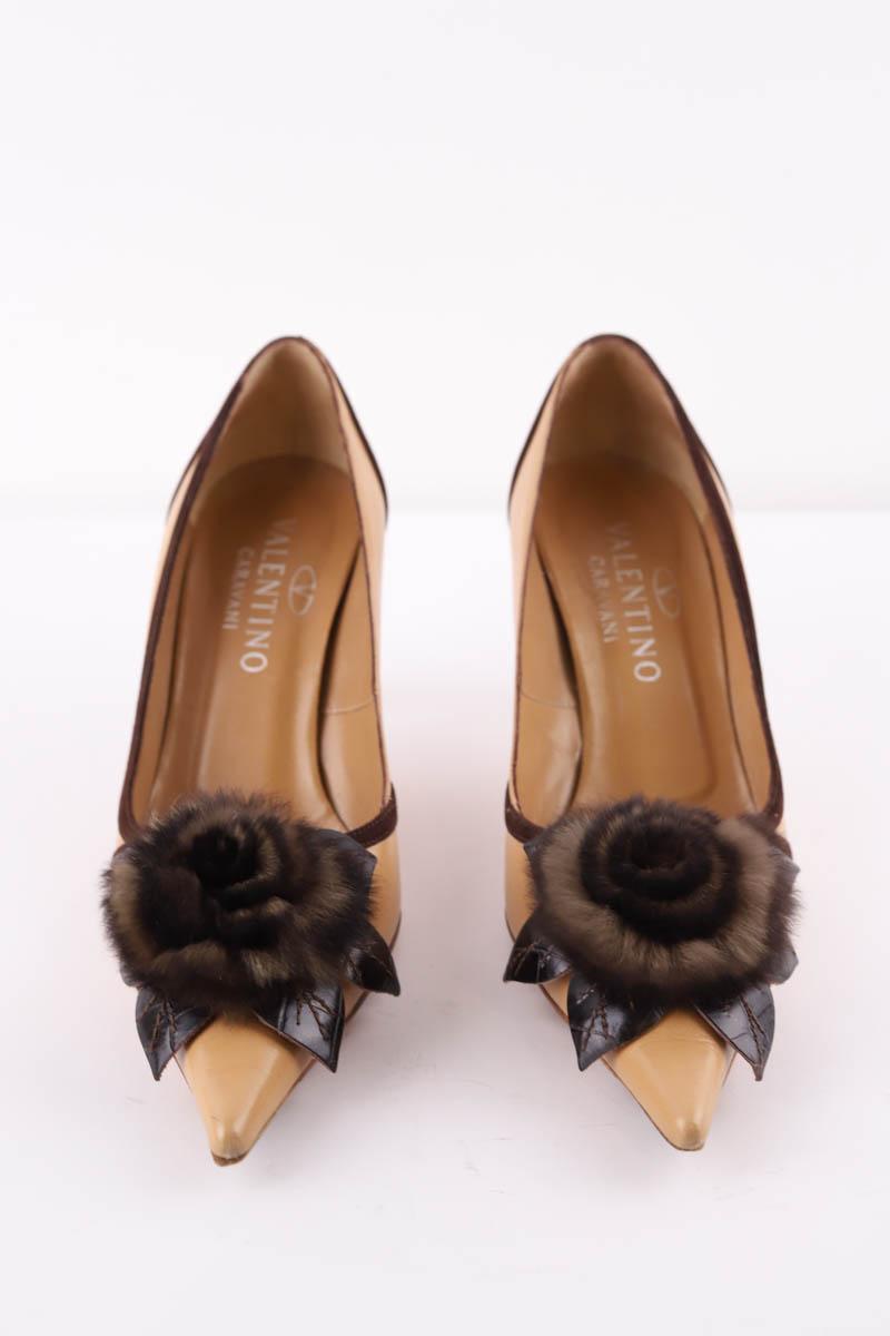 Talons Valentino  Marron