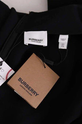 Robe Burberry Noir en Viscose