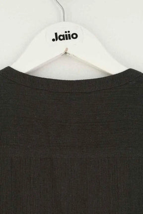 Robe Maje Anthracite en Coton