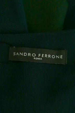 Robe Sandro Vert en Synthétique