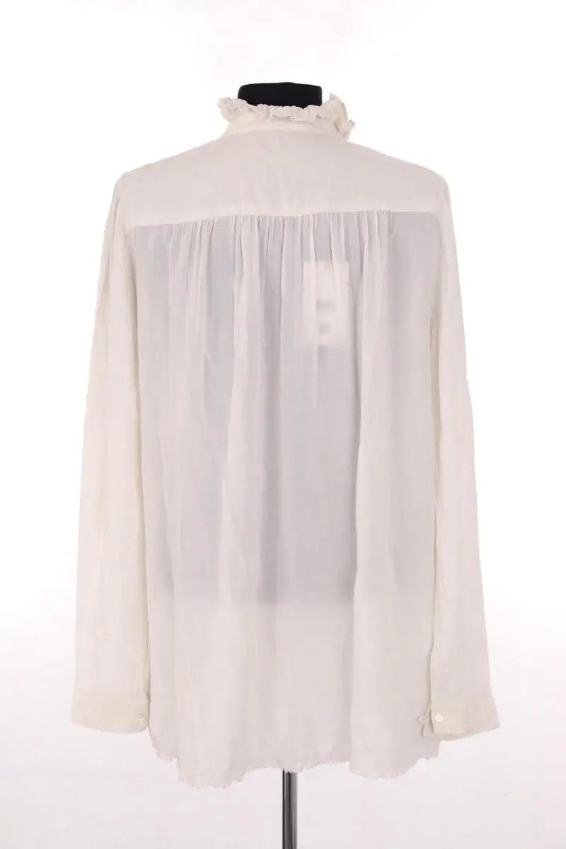 Blouse Raquel Allegra Blanc en Synthétique