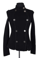 Veste Emporio Armani Noir en Coton, taille M - Seconde Main