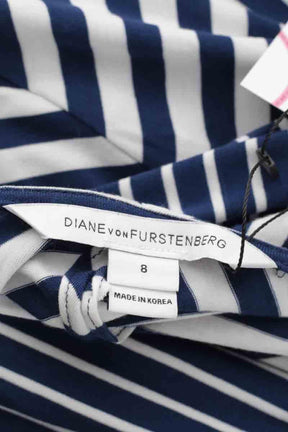 Mi-longueur Diane Von Furstenberg  Bleu