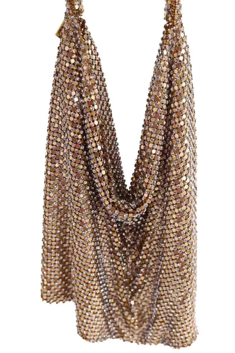 Sac à main Paco Rabanne Sparkle 1969 Doré en Métal