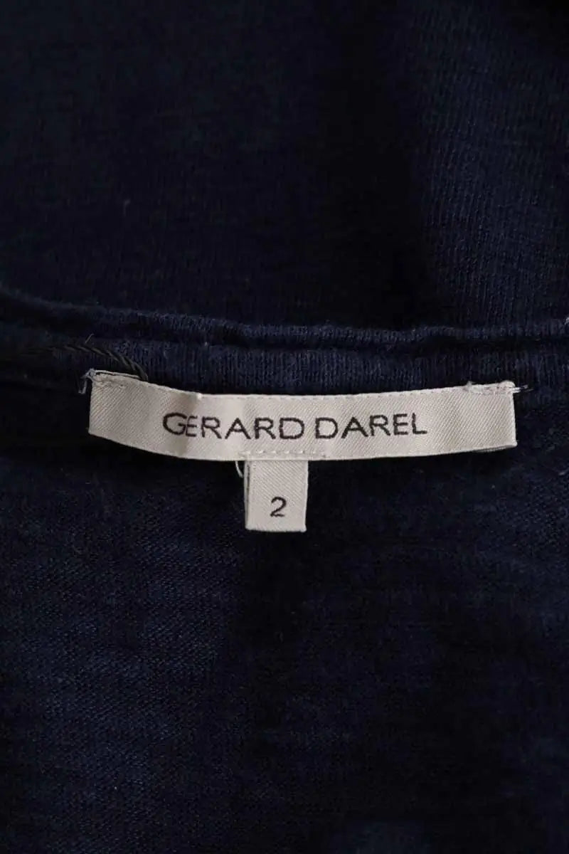 T-shirt Gerard Darel Bleu en Lin