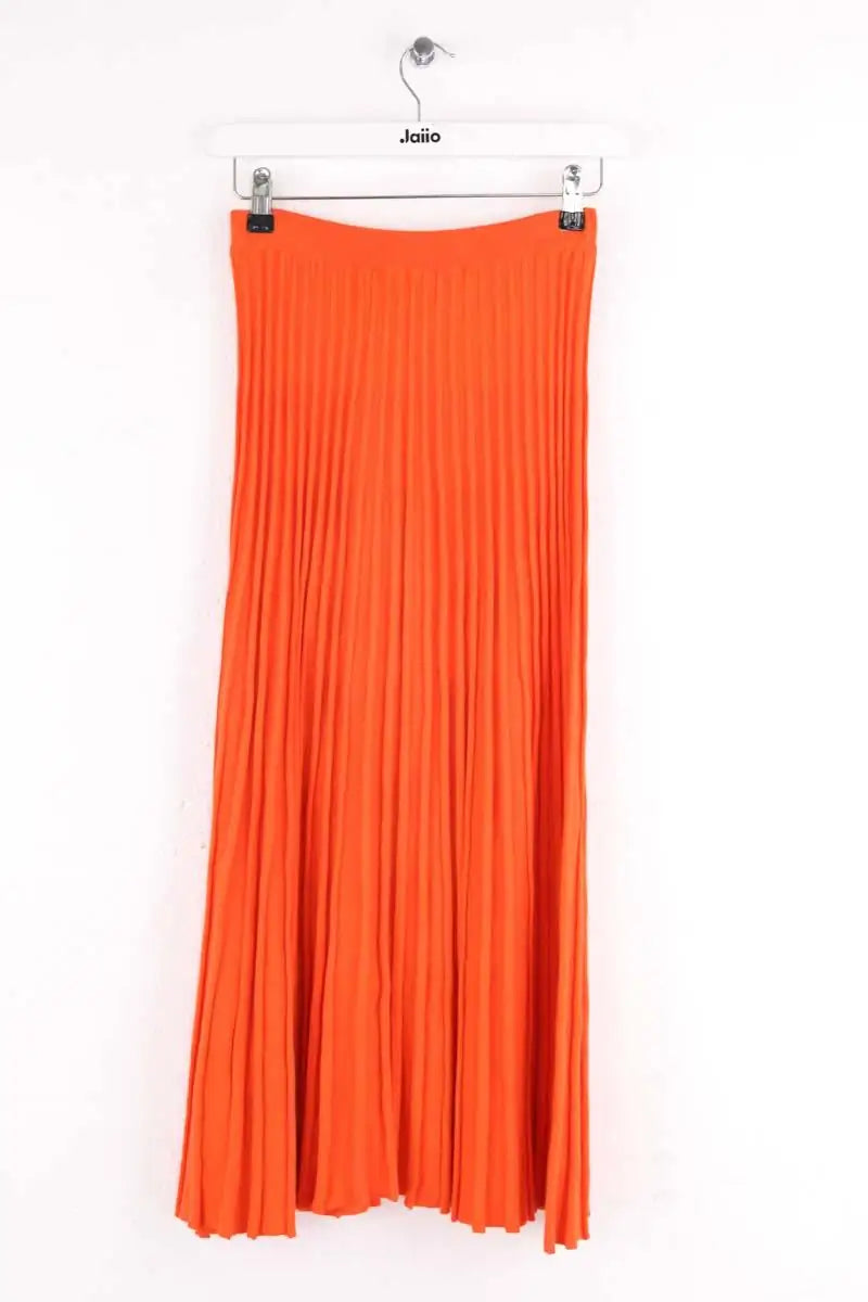Jupe Eric Bompard Orange en Coton