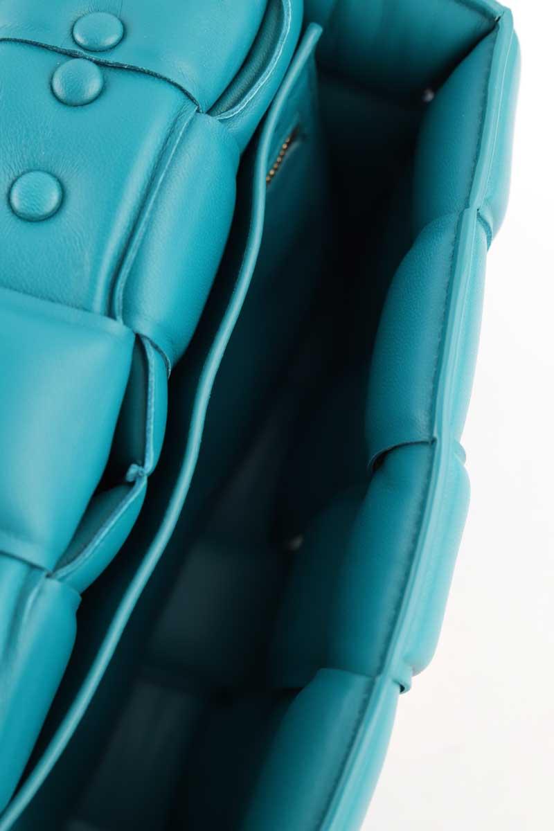 Sacs à main Bottega Veneta Chain Cassette Bleu