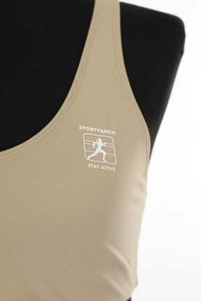 Tops sans manche Sporty & Rich  Beige