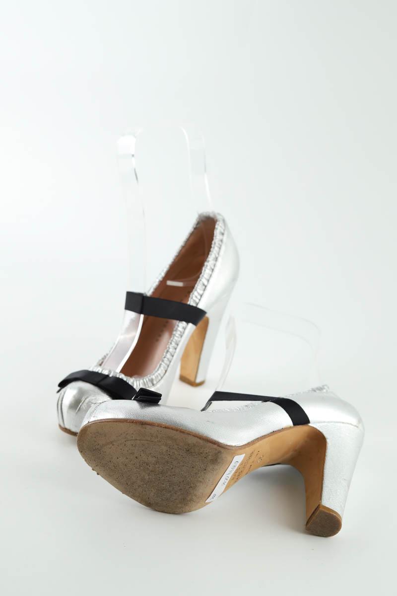 Talons Marc Jacobs  Argent