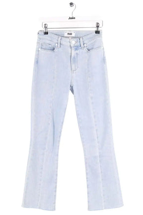 Jean droit Paige Bleu en Coton, taille S - Seconde Main