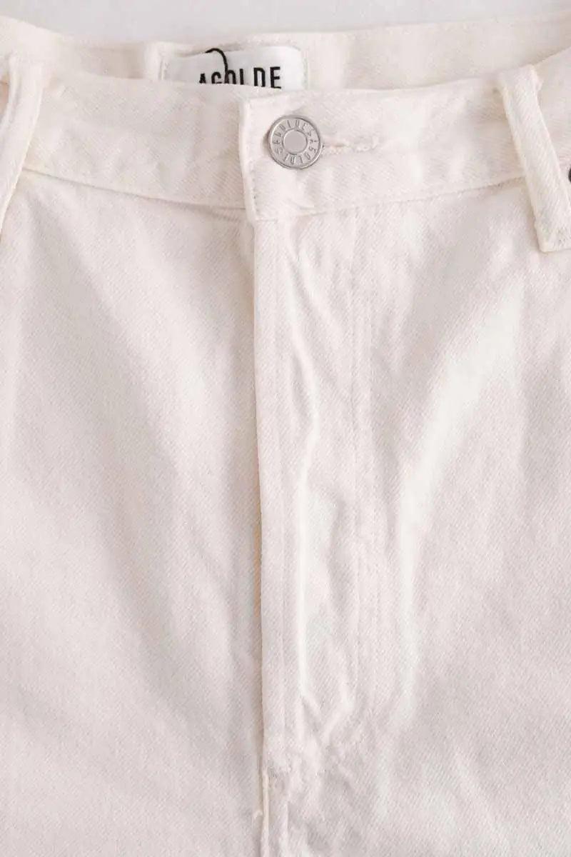 Bermuda Agolde Ecru en Coton