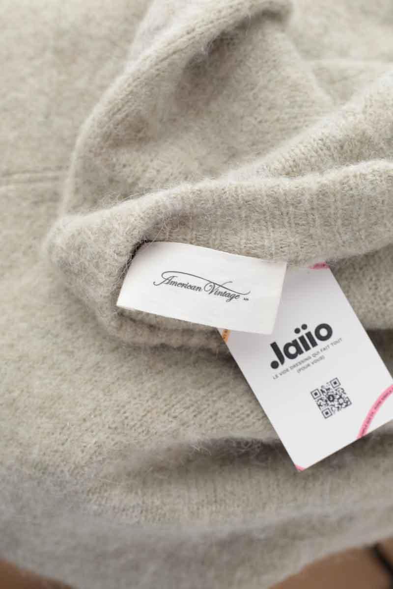 Pull-over American Vintage  Gris