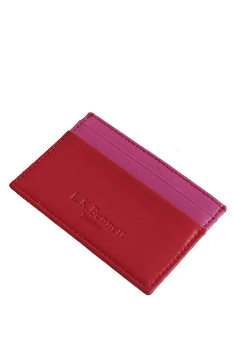 Porte-carte LK Bennett Rouge en Cuir